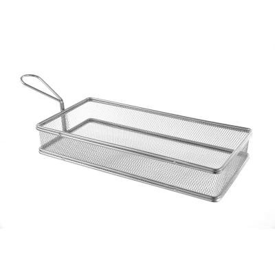 Miniaturní košík na smažené občerstvení, HENDI, 255x135x(H)45mm | 426456
